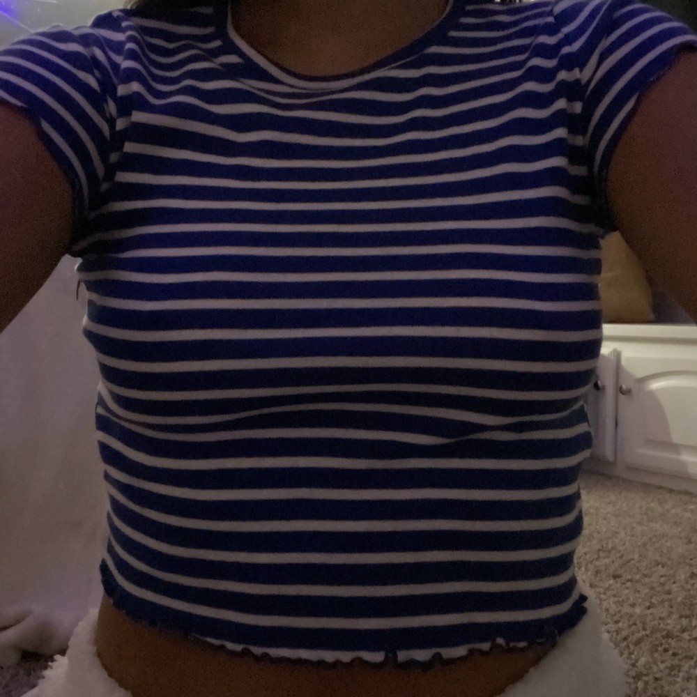top shop cropped top!
